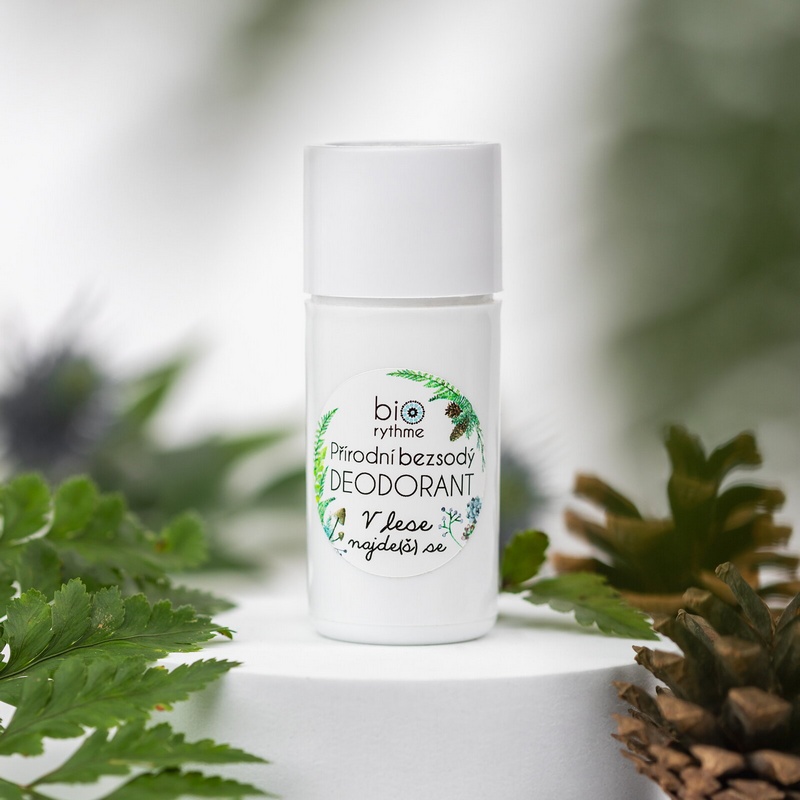 Biorythme Přírodní BEZSODÝ deodorant V lese najde(š) se (různé velikosti)