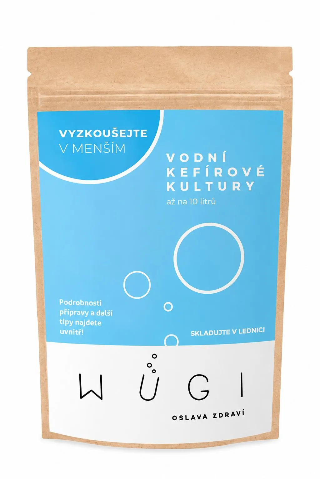 WUGI Vodní kefírové kultury na zkoušku