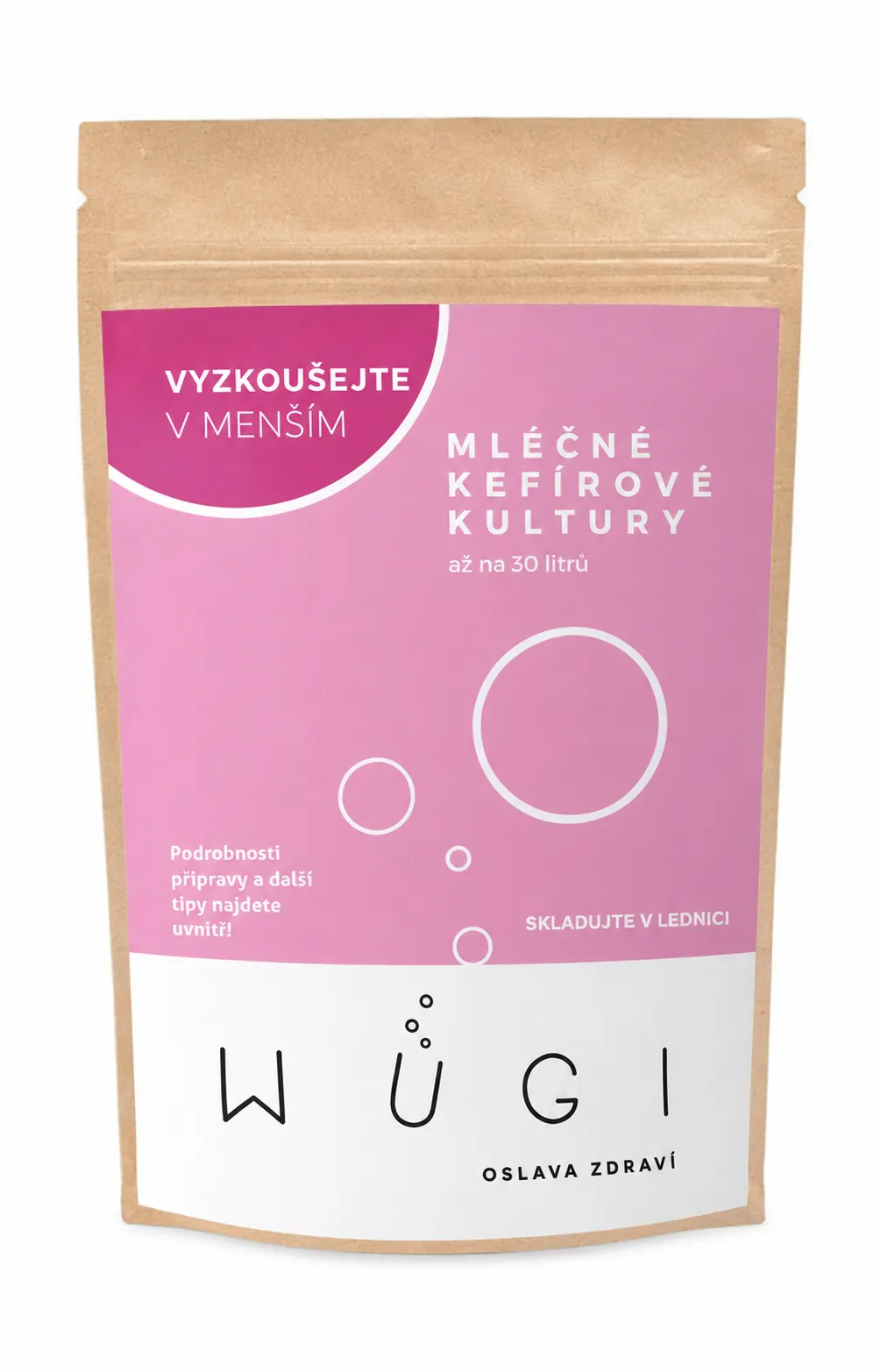 WUGI Mléčné kefírové kultury na zkoušku