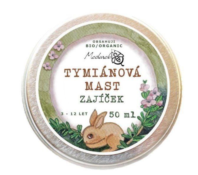 Medarek Tymiánová mast Zajíček