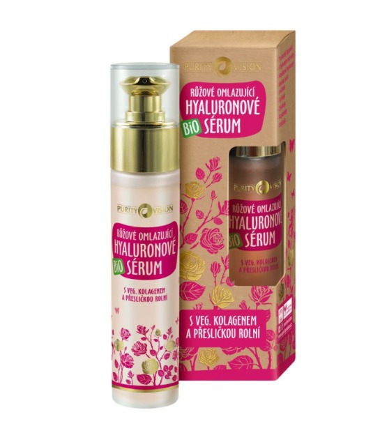 Purity Vision® BIO Růžové omlazující hyaluronové sérum 50 ml