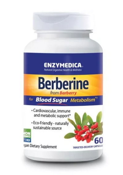 Enzymedica Berberin 510 mg, 60 kapslí