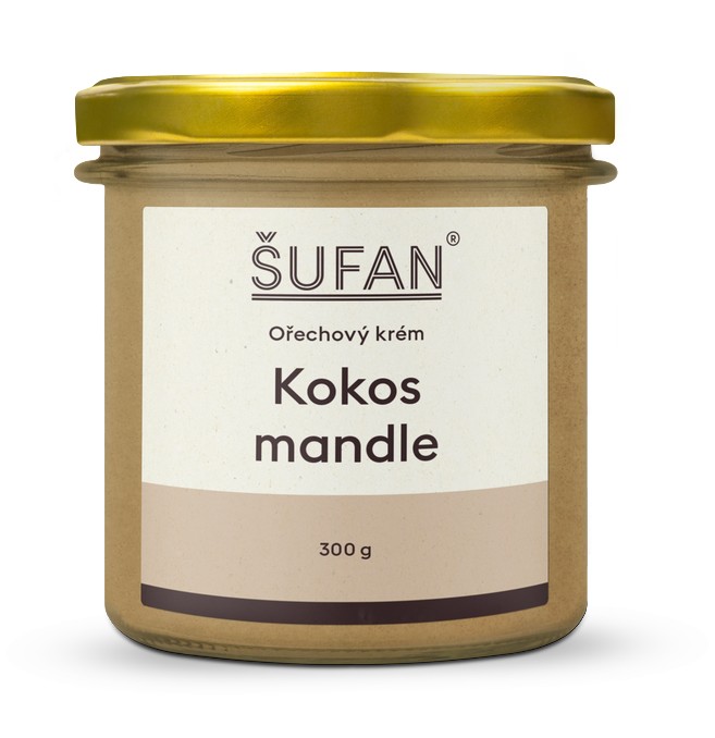 Šufan kokosovo-mandlové máslo 300 g