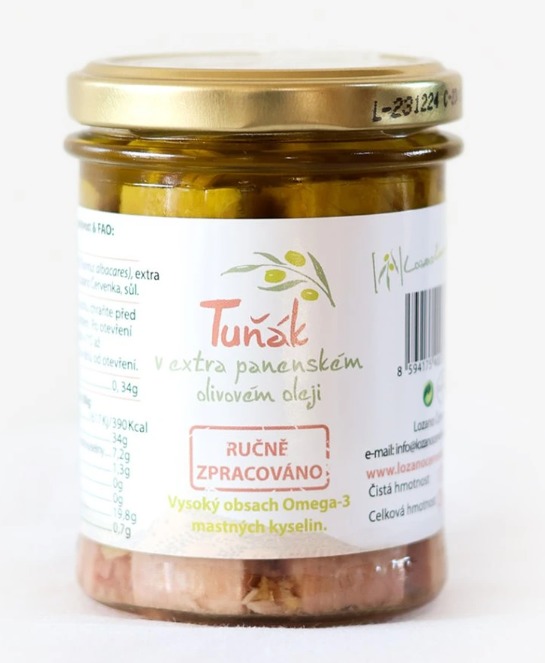 Lozano Červenka Tuňák v extra panenském olivovém oleji Picual, 200 g