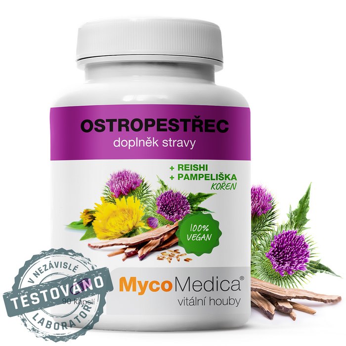 MycoMedica Ostropestřec 90 kapslí