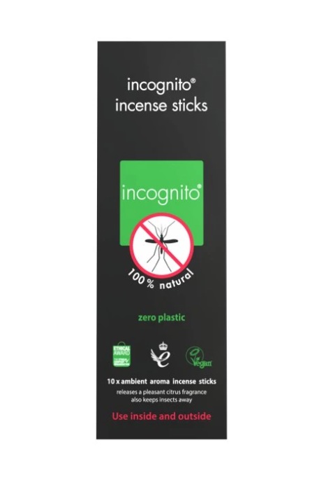 Incognito Vonné tyčinky proti hmyzu 10 ks
