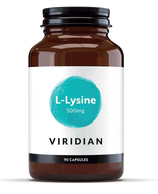 Viridian L-Lysine 90 kapslí