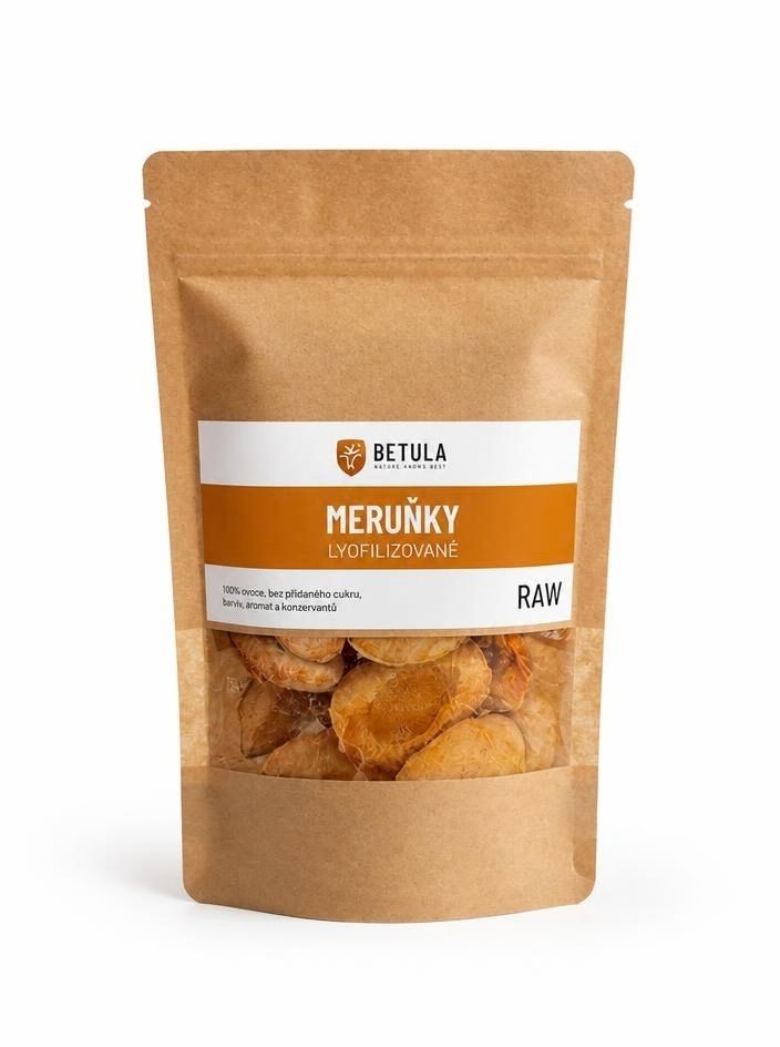 Betula Pendula České meruňky lyofilizované RAW 25 g