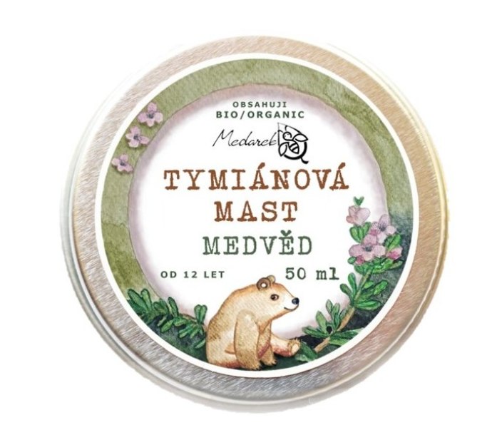 Medarek Tymiánová mast Medvěd