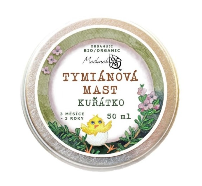 Medarek Tymiánová mast Kuřátko