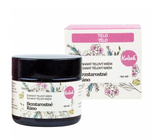Kvitok Šlehaný tělový krém Bezstarostné ráno 60 ml