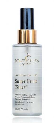 Eco by Sonya Revitalizující hydratační mlha s kyselinou hyaluronovou – Super Fruit Essence 100 ml