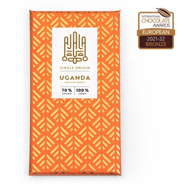Ajala 70% čokoláda UGANDA (single origin) BIO 45 g